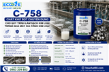 C-758 Chất Phá Bọt Làm Sạch Kim Loại | Khử Bọt Cho Nhà Máy Gia Công Kim Loại EcooneChem